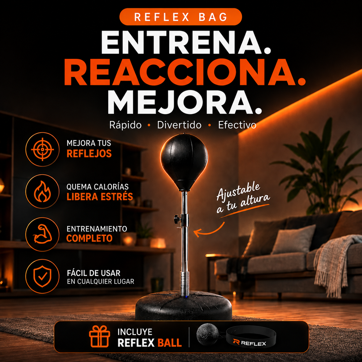 REFLEX BAG™ — PERA DE REFLEJOS
